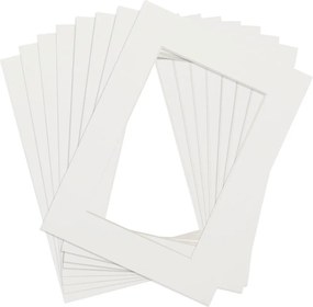 Passe-partout Lámpatest 15x21 Keret Fehér Képkeret