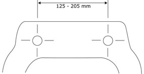 Premium Palma fehér WC-ülőke, 46,5 x 35,7 cm - Wenko