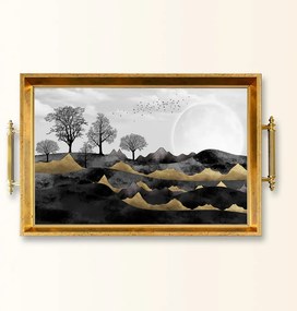 Üveg tálca, 38×24 cm – TPEA9827
