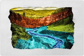 Poszterek 60x40 Hegyi táj Tájkép