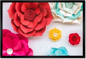 Poszterek keretben 60x40 Virágok