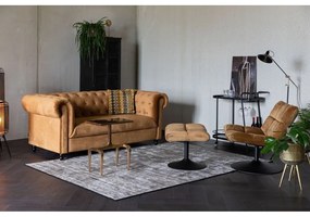 Bar zöld bársony lábtartó - Dutchbone