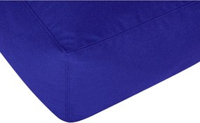 Kék gyapjú puff Keno – noo.ma