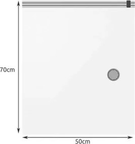 Zaparkorun Vákuumos zacskó készlet 50x70 cm - 10 db + légelszívó