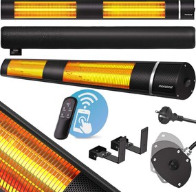 Deuba Sugárzó hősugárzó 3000 W - fekete