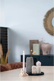 Fekete-fehér kő váza (magasság 20 cm) – House Nordic