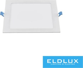 UNIVERSO NĂ©gyzet alakĂș sĂŒllyesztett LED panel 6w 480lm CCT/kap. 120° IP20 FehĂ©r 120x120mm kivĂĄgĂĄs:105x105mm 3Ă©v