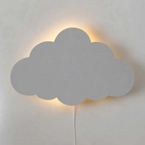 LED fali dekoráció felhő formájában – Éjszakai fény gyerekszobába | LUNIK