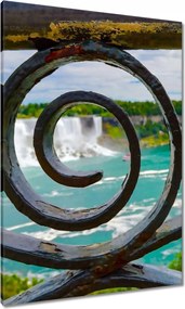 Vászonkép 70x100 Niagara vízesés