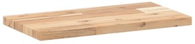 kezeletlen tömör akácfa függőpolc 60 x 20 x 2 cm