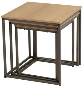 Tárolóasztal szett 3 db-os 40x40 cm – Casa Selección