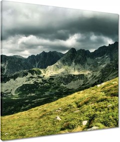 Vászonkép 60x60 Tátra Lengyel hegyek Kilátás