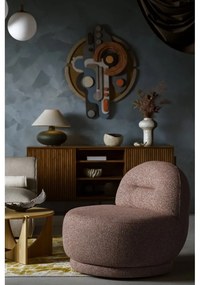 Piros fotel Ovo – Miuform