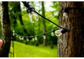 Kültéri dekorációs fénylánc MIMOSA 20xE27/1,3W/230V IP44 20m