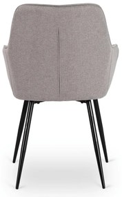 Szövet Étkezőszék Szürke Színben. MALAGA