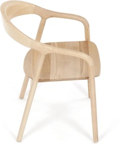 Jídelní židle, přírodní, dřevo, DCH-V3202 NAT