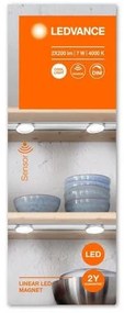 Ledvance - LED Dimmelhető bútorvilágítás érzékelővel LINEAR 2xLED/3,5W/230V