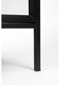 Fekete fenyőfa bortartó szekrény 10 palackhoz, 52x103 cm Rob - White Label