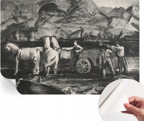 Öntapadós Dekoratív Fotótapéta Hálószobába Vidéki jelenet 152x104 cm