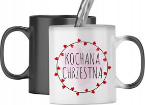 Mágikus Bögre Keresztanyának Színváltós Nyomtatott Fényképpel