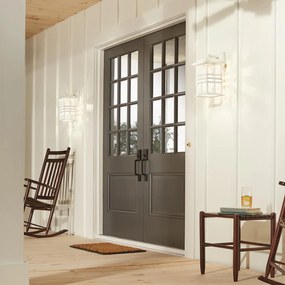 Elstead Lighting BEACON SQUARE KL-BEACON-SQUARE-M-WHT Fali lámpa 1x60W/E27 IP44