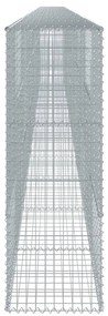 horganyzott vas gabion kosár fedéllel 1200 x 50 x 150 cm