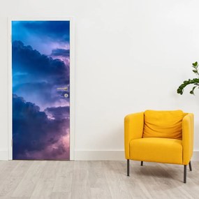 Fotótapéta ajtóra - Felhők (95x205cm)