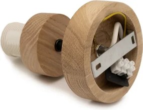 BRILAGI - Plafonra szerelhető csillár PARTY 1xE27/60W/230V átm. 10 cm tölgy