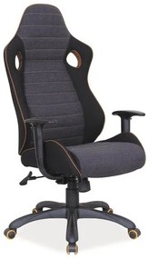 Irodai szék Q-229 fekete/szürke