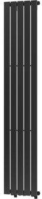 Mexen Boston dísz radiátor 1800 x 376 mm, 740 W, Fekete - W213-1800-376-01-70
