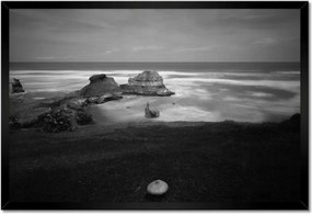 Poszterek keretben 60x40 Hosszú tengerpart Costa Ricában