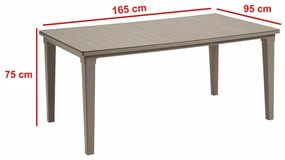 Fueva 4+1 kerti bútor garnitúra szett
