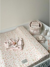 Bézs bio pamut mosdókesztyű szett 4 db-os 30x30 cm Augusta – Cam Cam Copenhagen