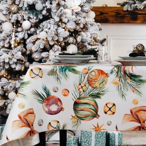 Wosde Olasz világító abrosz foltálló „Noel”, 150 x 320 cm