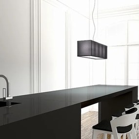 RENDL LOPE 80 függőlámpa fekete matt nikkel 230V LED E27 4x15W