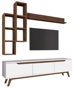 Nappali fal Mitevu 10 (fehér + dió) . 1095672
