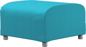 Dekoria Lábtartó huzat Klippan Ikea kék