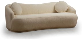 Krémszínű kanapé 225 cm Ancona – Artie