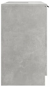 betonszürke színű szerelt fa fürdőszobaszekrény 64,5x33,5x59 cm