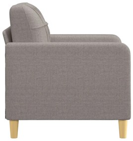 tópszínű szövet kanapéfotel 60 cm