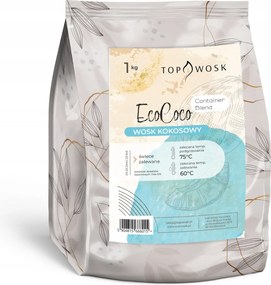 Kókuszviasz EcoCoco Container Blend 1kg öntött gyertya