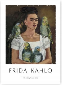 Frida Kahlo Önarckép Poszter A1 59,4x84cm #275