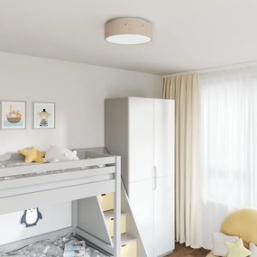 Mennyezeti lámpák csillagos lámpabúrával Topszínű Ø 38 cm Textil E27