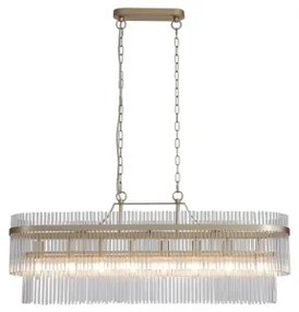 Searchlight 11400-8GO - Láncos csillár LARA 8xE27/60W/230V