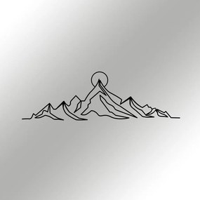 Fém fali dekoráció, Everest
