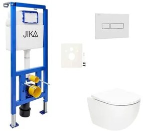 Függő WC szett világos falakhoz / válaszfalhoz SAT Fusion SIKOJSTORFU1