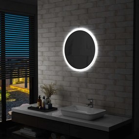 vidaXL LED-es fürdőszobai tükör 60 cm