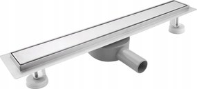 SaniteModar lineáris lefolyó 100 cm rozsdamentes acél 360°-os szifonnal és szűrővel