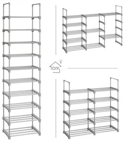 BOXIFY cipőtároló, szürke