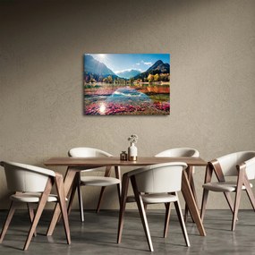 Kép - Jasna-tó, Gozd Martuljek, Júliai-Alpok, Szlovénia (70x50 cm)